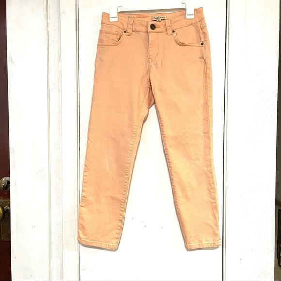 CAbi Jeans Bree Capri Creamsicle Crop Jeans - Picture 2 of 8